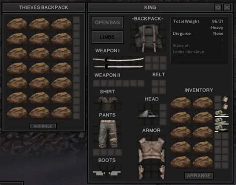kenshi selling stuff.